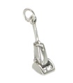 Charm in argento sterling aspirapolvere .925 x 1 Hoover Upright charms