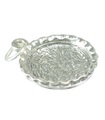 Flan Pie Dish charm i sterlingsilver .925 x 1 Matlagning Bagerier