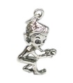 Pixie 2D berlock i sterlingsilver .925 x 1 Pixies berlocker