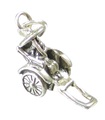 Rickshaw charm i sterling silver .925 x 1 Rickshaws berlocker