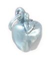 Apfel Sterling Silber Charm .925 x 1 Obst Äpfel Charms