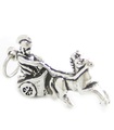 Chariot sterling silver charm .925 x 1 Chariots charm