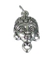 Indische Göttin Sterling Silber Charm-Anhänger .925 x 1 India God Charms