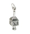 Dreidel charm i sterling silver .925 x 1 judiska berlocker