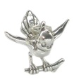 Sparrow Bird charm i sterling silver .925 x 1 Sparrows Birds charm