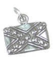 Speciale ciondolo in argento sterling con bandiera .925 x 1 ciondoli con bandiere americane