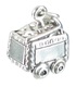 Runaway Mine Cart sterling silver charm .925 x1 Ore Mining Carts charms