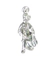 Konföderierter Soldat Sterling Silber Charm .925 x 1 US Soldiers Charms