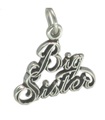 Big Sister charm i sterling silver .925 x 1 Sisters charm