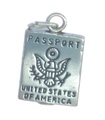 Pass USA sterling silver charm .925 x 1 Pass Holliday berlocker