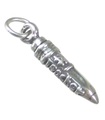 Nummer 1 Lehrer Bleistift Sterling Silber Charm .925 x 1 Lehrer Charms