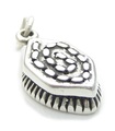 Horse Brush sterling silver charm .925 x 1 Horses grooming charms