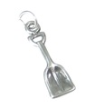 Snow Shovel sterling silver charm .925 x 1 Shovels Spades charms