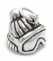 Ski Hat and Goggles sterling silver charm .925 x 1 Skiing charms