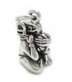 Maya Mayan Icon hänge i sterlingsilver .925 x 1 Mayans berlocker