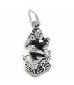 Maya Mayan Icon sterling silver charm pendant .925 x 1 Mayans charms