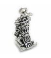 Maya Maya ikon charm i sterling silver .925 x 1 Mayans ikoner berlocker