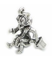 King in his Counting House sterling silver charm .925 x1 Nursery Rhymes