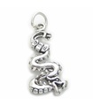 Dragon sterling silver charm .925 x 1 Dragons Maya kinesiska