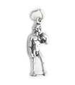 Michelangelos David charm i sterling silver .925 x 1 Michelangelo