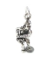 Saxophonspieler Sterling Silber Charm .925 x 1 Musiker & Bands Charms