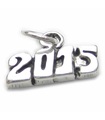 2015 charm i sterlingsilver .925 x 1 charm för födelsedagsåret