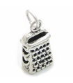 Charm in argento sterling Grattugia formaggio .925 x 1 Grattugia charms