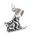 Iwo Jima Memorial Sterling Silber Charm .925 x 1 Battle & War Charms