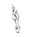 2017 års charm i sterling silver .925 x 1 års jubileumsexamen