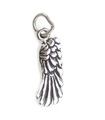 Breloque en argent sterling aile d'ange .925 x 1 Breloques de protection des anges