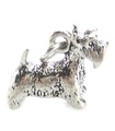 Scotty Dog charm i sterling silver .925 x 1 Charmiga hundar från Scottish Terrier