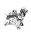 Spaniel charm i sterling silver .925 x 1 Spaniels och galna hundar!