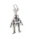 Dancing Man character sterling silver charm .925 x 1 NON Moving