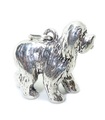 Old English Sheepdog charm i sterling silver .925 x 1 fårhundar