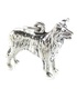 Border Collie dog sterling silver charm .925 x 1 Collies charms Dogs