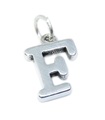 Lettera F iniziale F charm in argento sterling .925 x 1 iniziali charms