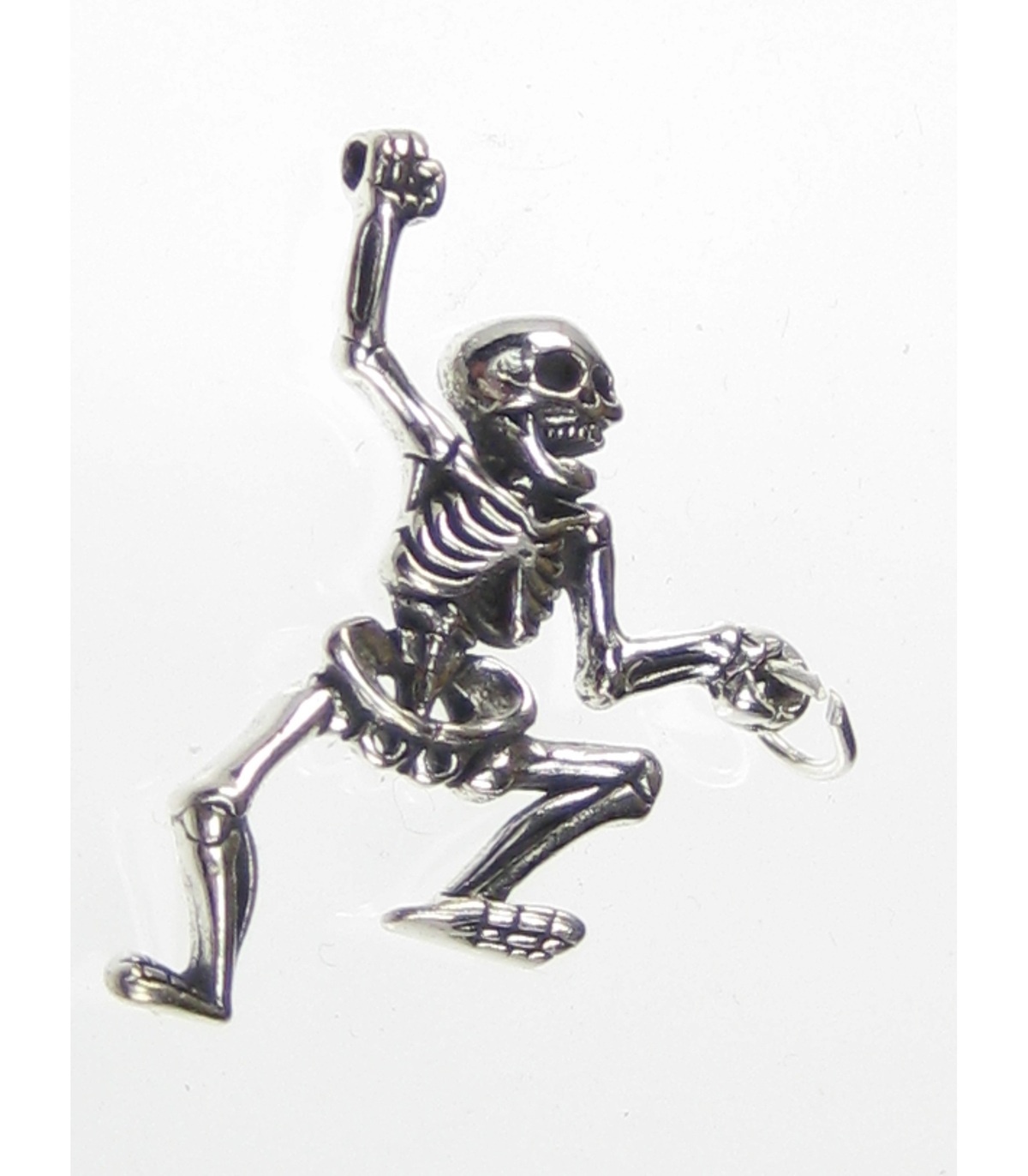 .925 Halloween Skeleton Sterling Silver Jewelry Charm popular