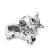 Corgi Dog sterling silver charm .925 x 1 Corgis and Royal Dogs charms