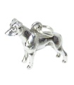 Pit Bull charm i sterling silver .925 x1 Pitbulls Pitbull hund charm