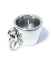 Tazza - Ciondolo in argento sterling per tazza .925 x 1 Ciondoli per tazze e tazze