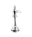 King Chess Piece charm i sterling silver .925 x 1 Kings Pieces charm