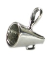 Loudhailer megafon berlock i sterling silver .925 x 1 Loud Hailer berlocker