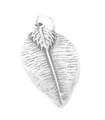 Coca leaf sterling silver charm - hänge .925 x 1 Cocas lämnar charm