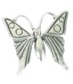 Butterfly sterling silver charm hänge .925 x 1 Fjärilar Butterflys