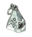 Wigwam Teepee Native Indian charm i sterling silver .925 x1 indianer