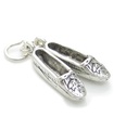 Mocasines Charm plata de ley .925 x 1 Mocasines Charms para zapatos