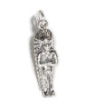 Native American Indian Chief Sterling Silber Charm .925 x 1 Indianer