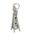 Derrick Windmill berlock i sterling silver .925 x 1 Olja Derricks berlocker