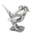 Road Runner sterling silver charm .925 x 1 Roadrunner bird birds charms