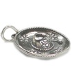 Ciondolo in argento sterling cappello messicano Sombrero .925 x 1 cappelli charms